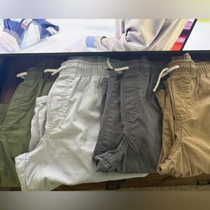 Lot of 4 Cat & Jack Boys Pull On Chino Shorts Size XL